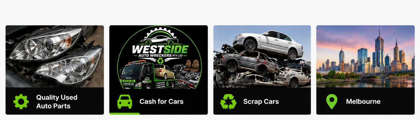 Westside Auto Wreckers cash for cars used auto parts and towing Braybrook Melbourne