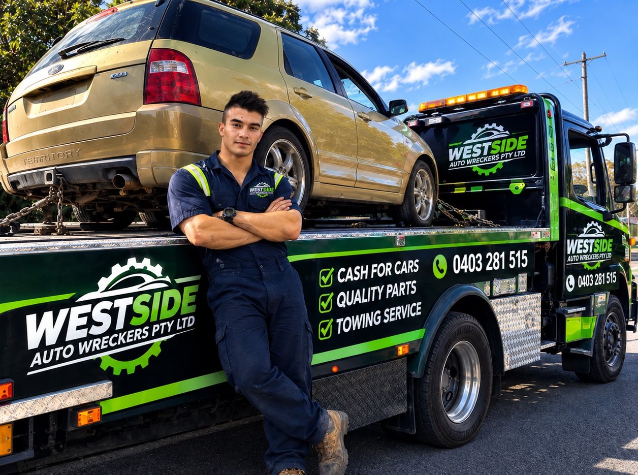 Westside Auto Wreckers cash for unwanted cars and towing service Melbourne